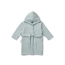 Liewood | Gray Badekåpe - Y/D Stripe Peppermint/White