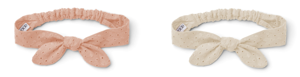 Henny Anglaise Hårbånd 2-pk - Pale Tuscany/Sandy Mix