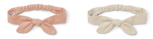 Liewood | Henny Anglaise Hårbånd 2-pk - Pale Tuscany/Sandy Mix