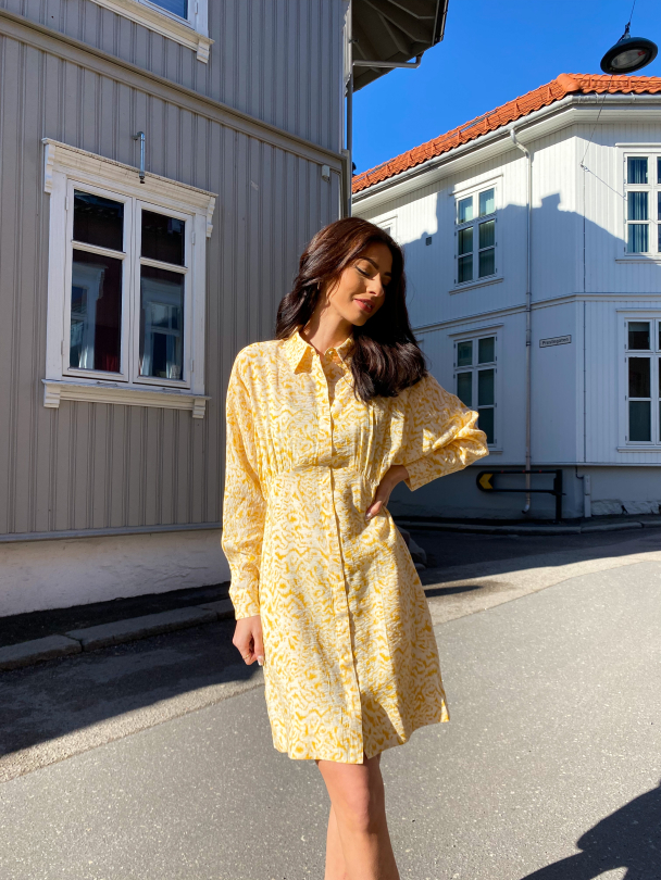 Belledonna New Dress - Ochre - Image 3