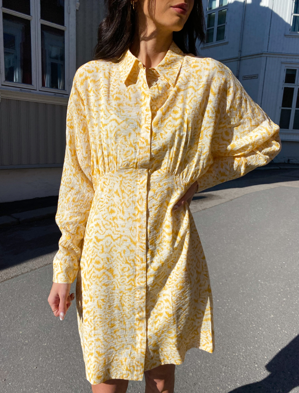 Belledonna New Dress - Ochre - Image 1