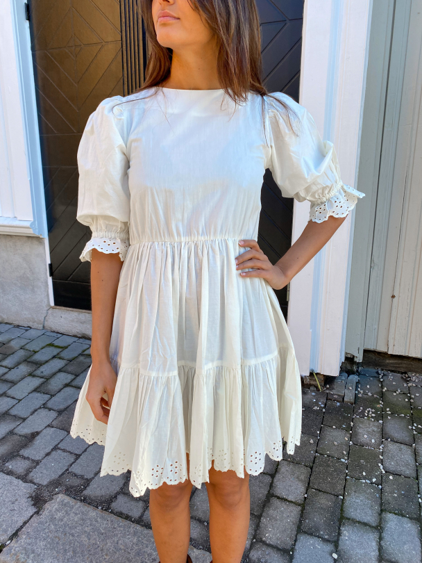 Emilia Dress Ice Cream  - Image 1
