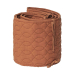 Quiltet sengekant - Sweet Tea Brown