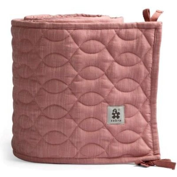 Quiltet sengekant - Blossom Pink