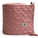 Quiltet sengekant - Blossom Pink