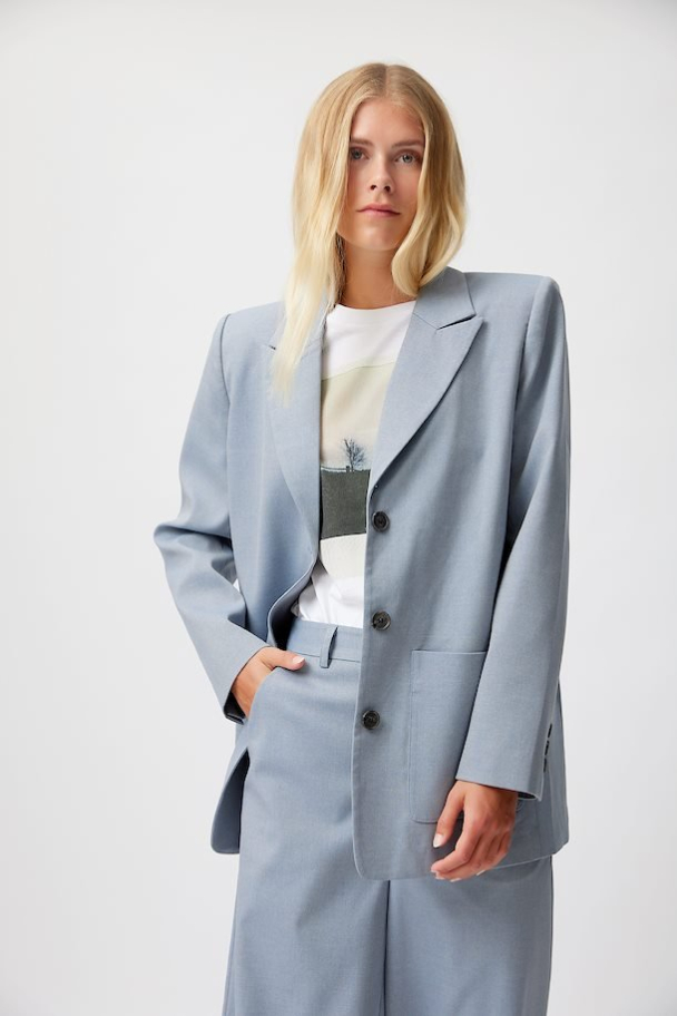 Sundra Blazer - Dusty Blue  - Image 2