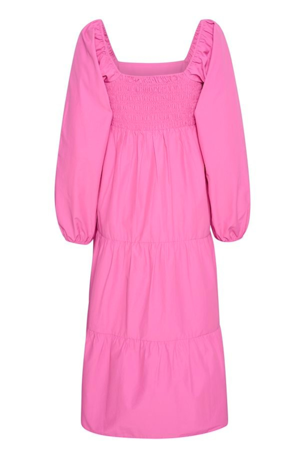 Bernadette Smock Dress - Phlox Pink  - Image 4