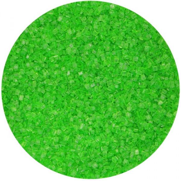 Farget sukker, GRØNN, 80 g
