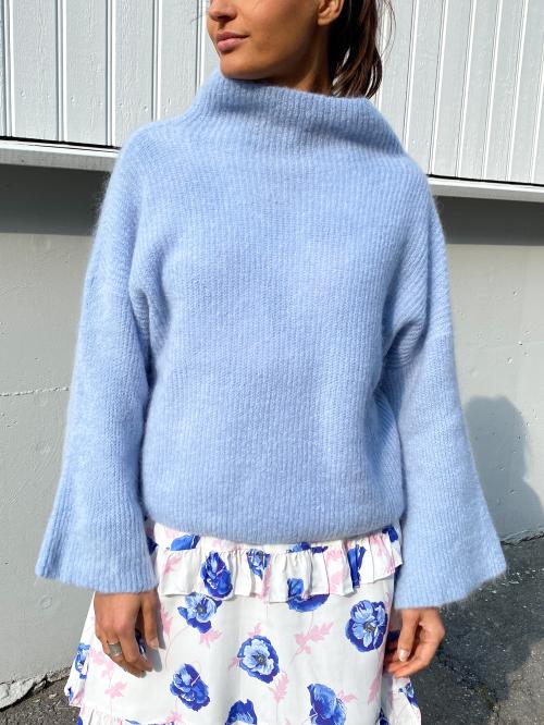 Felicia Oversized Knit - Light Blue 