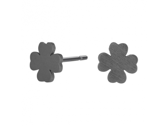 Ox. silver earrings lucky