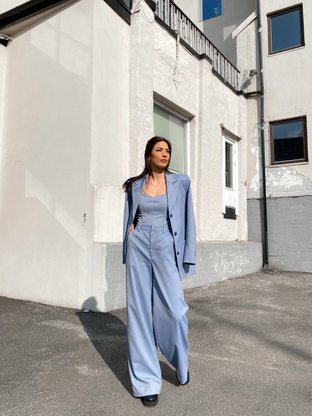 Sundra Blazer - Dusty Blue  - Image 7
