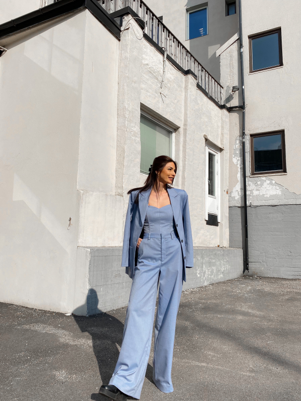 Sundra Blazer - Dusty Blue  - Image 8