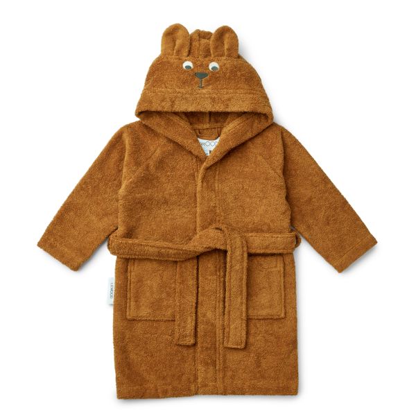 Liewood | Lily Badekåpe - Kangaroo/Golden Caramel