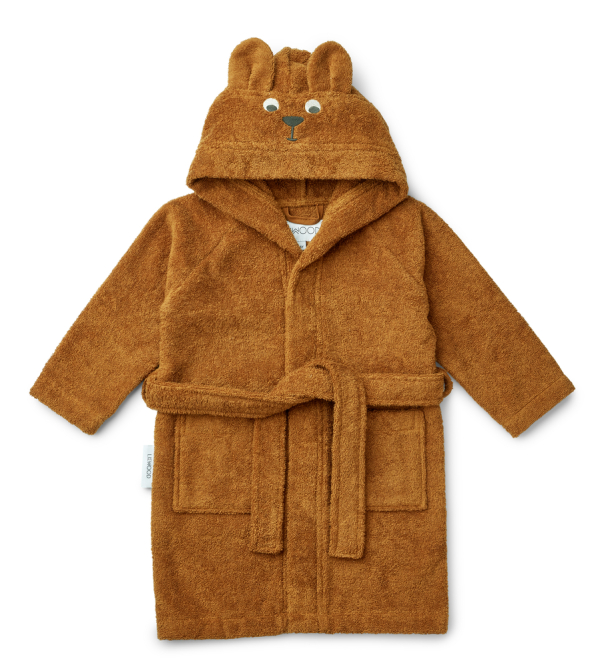 Lily Badekåpe - Kangaroo/Golden Caramel - Image 1