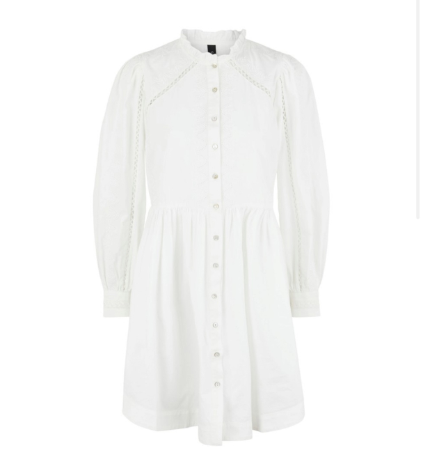 Kenora Shirt Dress - Star White  - Image 2