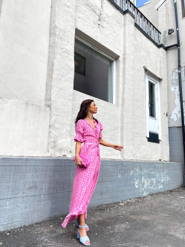Sissy Maxi Dress - Pink Tulip  - Image 4