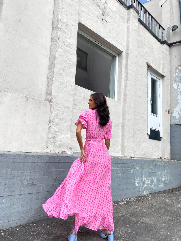 Sissy Maxi Dress - Pink Tulip  - Image 6