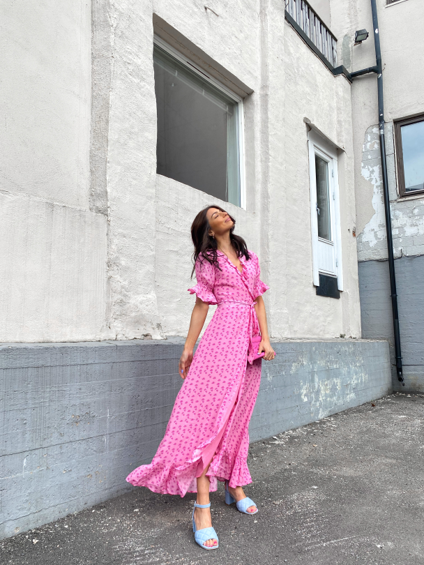 Sissy Maxi Dress - Pink Tulip  - Image 7