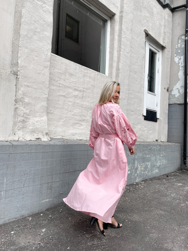 Delphine Maxi Dress - Light Pink  - Image 4