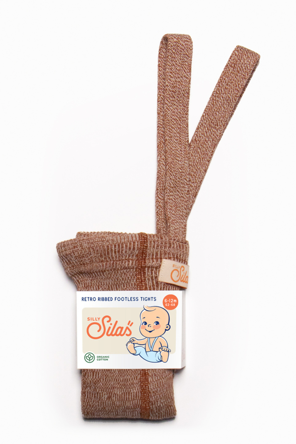 Footless Tights - Salted Caramel - Image 1