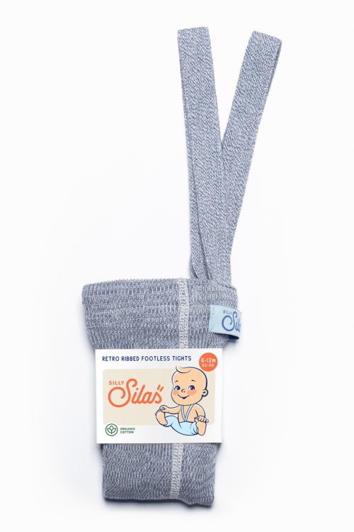 SILLY SILAS - FOOTLESS TIGHTS MARSHMALLOW SKY