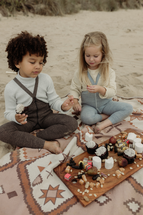 Footless Tights - Licorice Peanut - Image 5