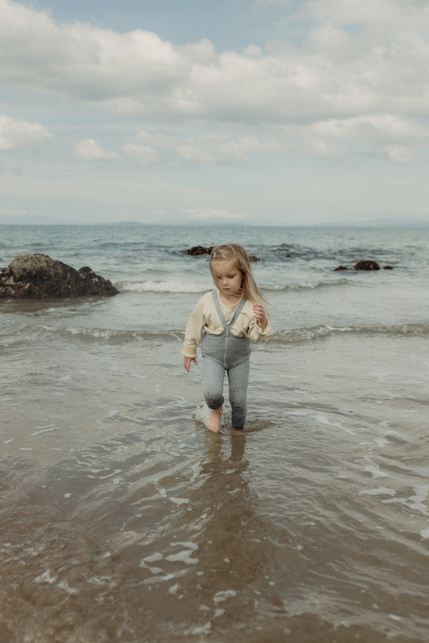 Footless Tights - Marshmallow Sky - Image 7