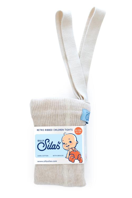 Silly Silas | Tights Footed - Cream Blend