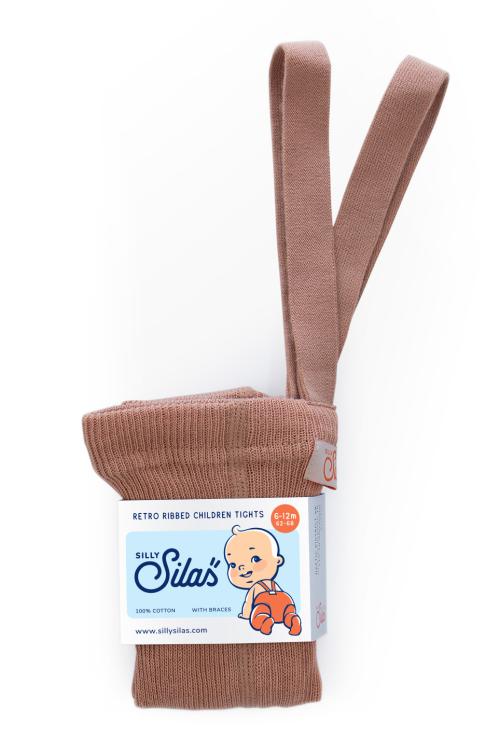 Silly Silas | Tights Footed - Light Brown