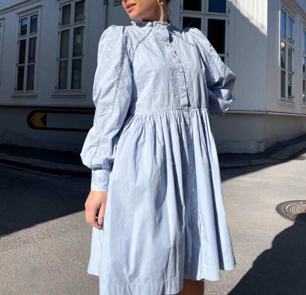 Kenora Shirt Dress - Kentucky Blue  - Image 1