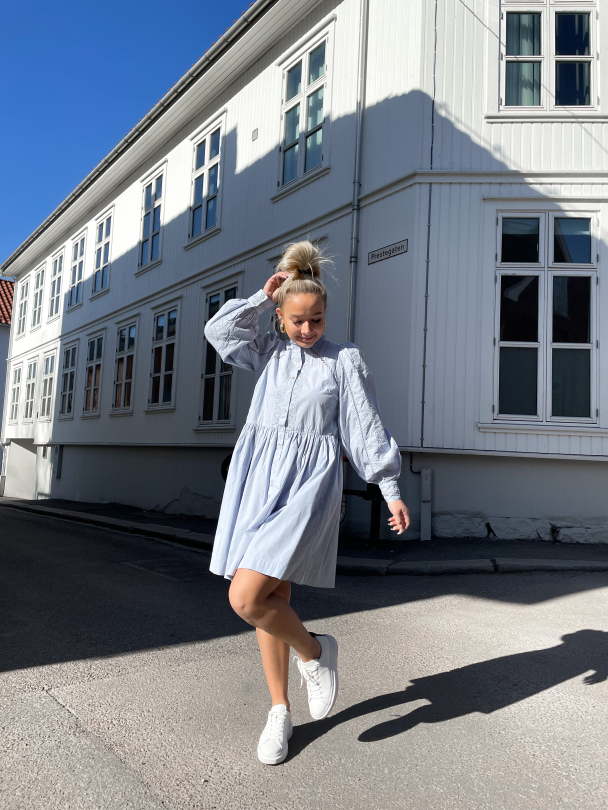 Kenora Shirt Dress - Kentucky Blue  - Image 4