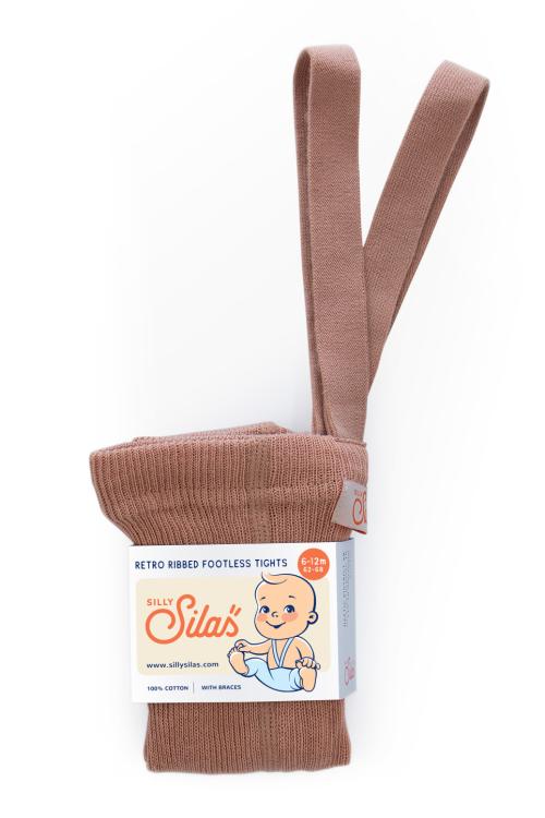 SILLY SILAS - FOOTLESS TIGHTS LIGHT BROWN