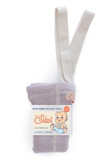 Silly Silas | Footless Tights - Creamy Lavender