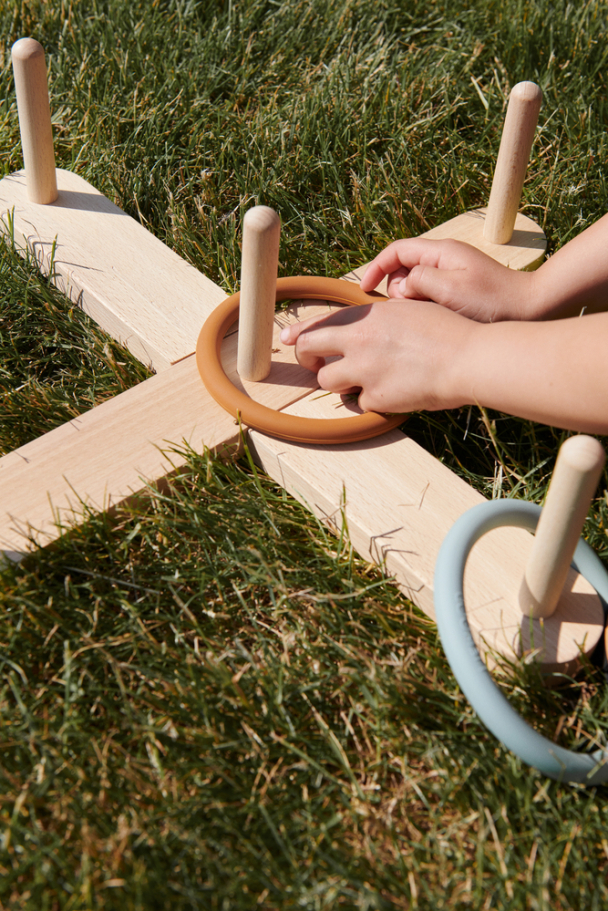 Ivan Ring Toss Game - Peppermint Multi Mix - Image 4