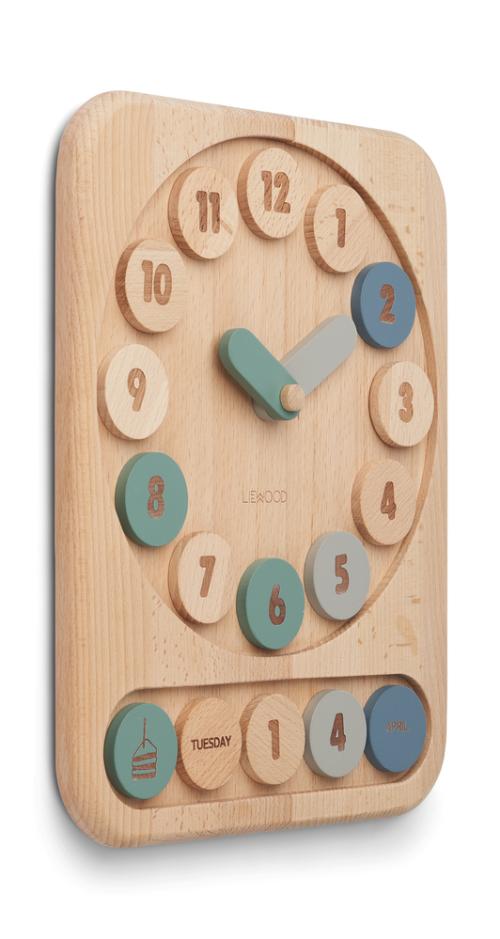 Liewood | Yelena Toy Clock - Blue Multi Mix