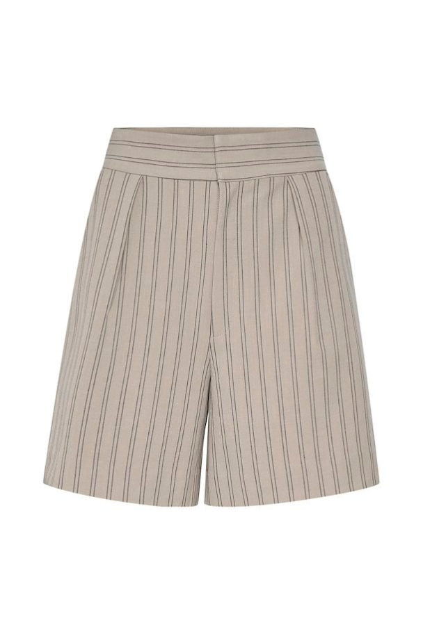 Blair Shorts - Pure Cashmere Pinstripe - Image 3