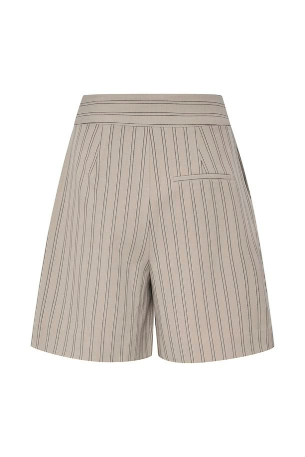 Blair Shorts - Pure Cashmere Pinstripe - Image 4