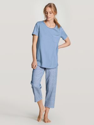 'Sunset Dreams' pyjama, blå