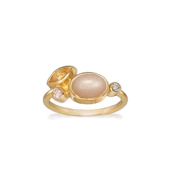 Peach Moonlight - Ring