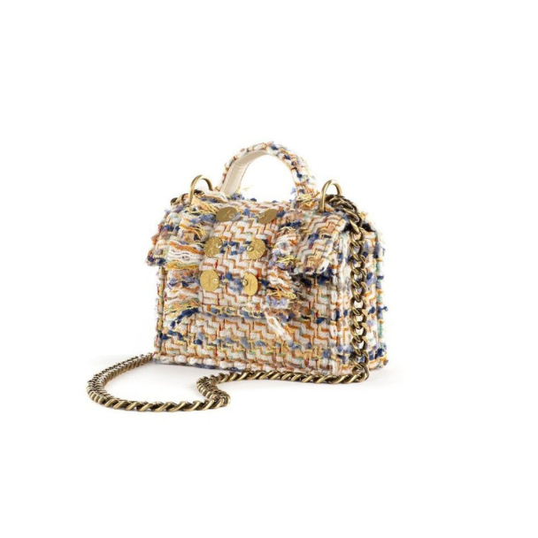 Petite Tweed - Blue/Ivory - Image 4