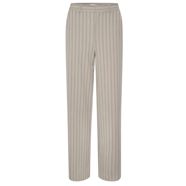 Blair Wide Pants - Pure Cashmere Pinstripe