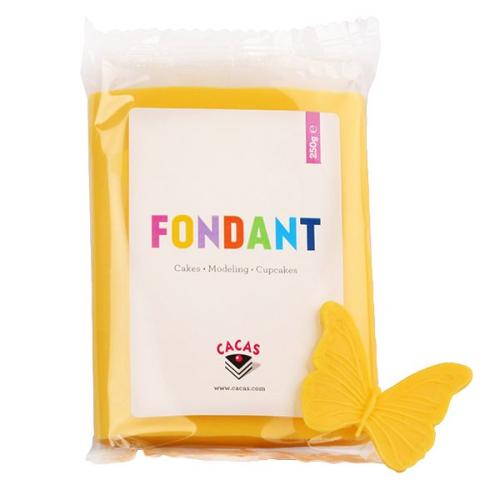 Fondant, Cacas gul, 250 g