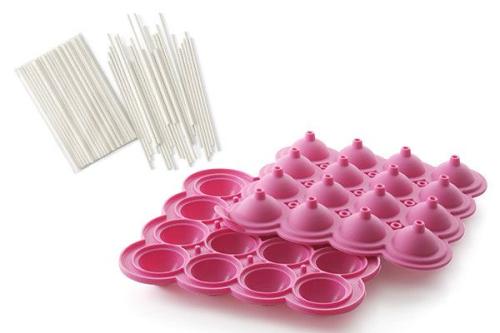 Cakepops FORM, WonderPops-maker med 50 sticks