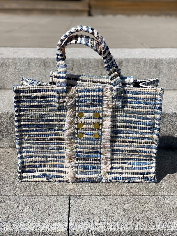 Book Tote - White Jeans - Image 1
