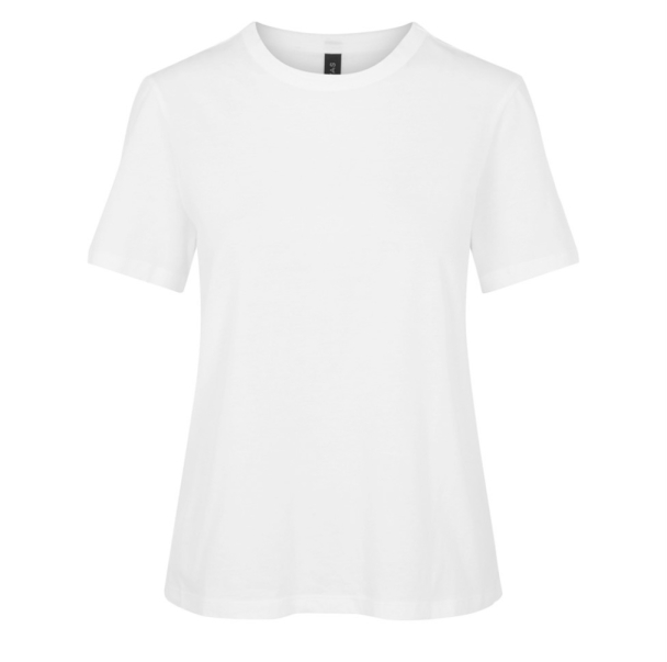 Sarita O-Neck Tee - Bright White  - Image 2