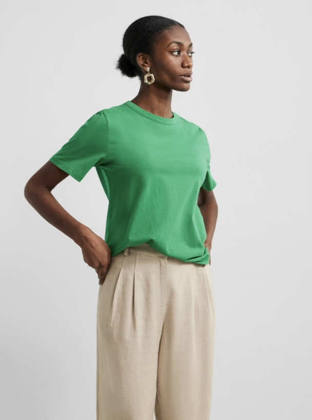 Sarita O-Neck Tee - Jelly Bean  - Image 3