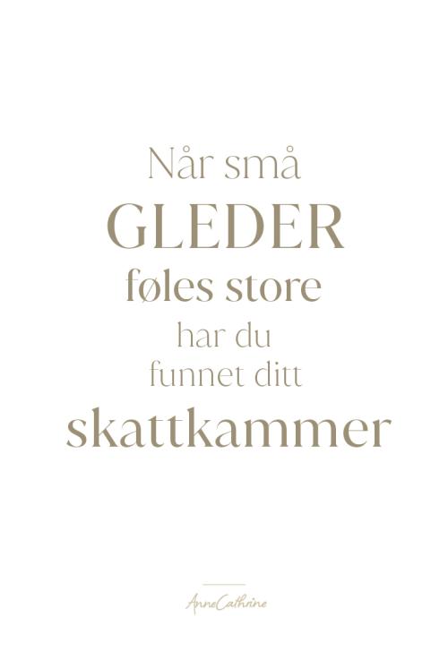 Kort med mening - Gleder