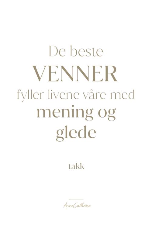 Kort med mening - Mening og glede