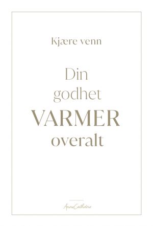 Kort med mening - Varmer