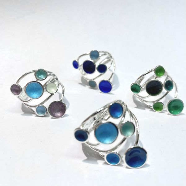 Embla - Boble ring med seks bobler